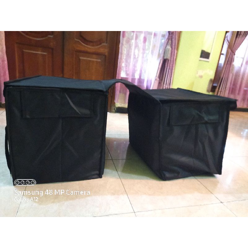 JD Tas Rengkek Tas Pos Tas obrok motor( SIZE SEDANG)