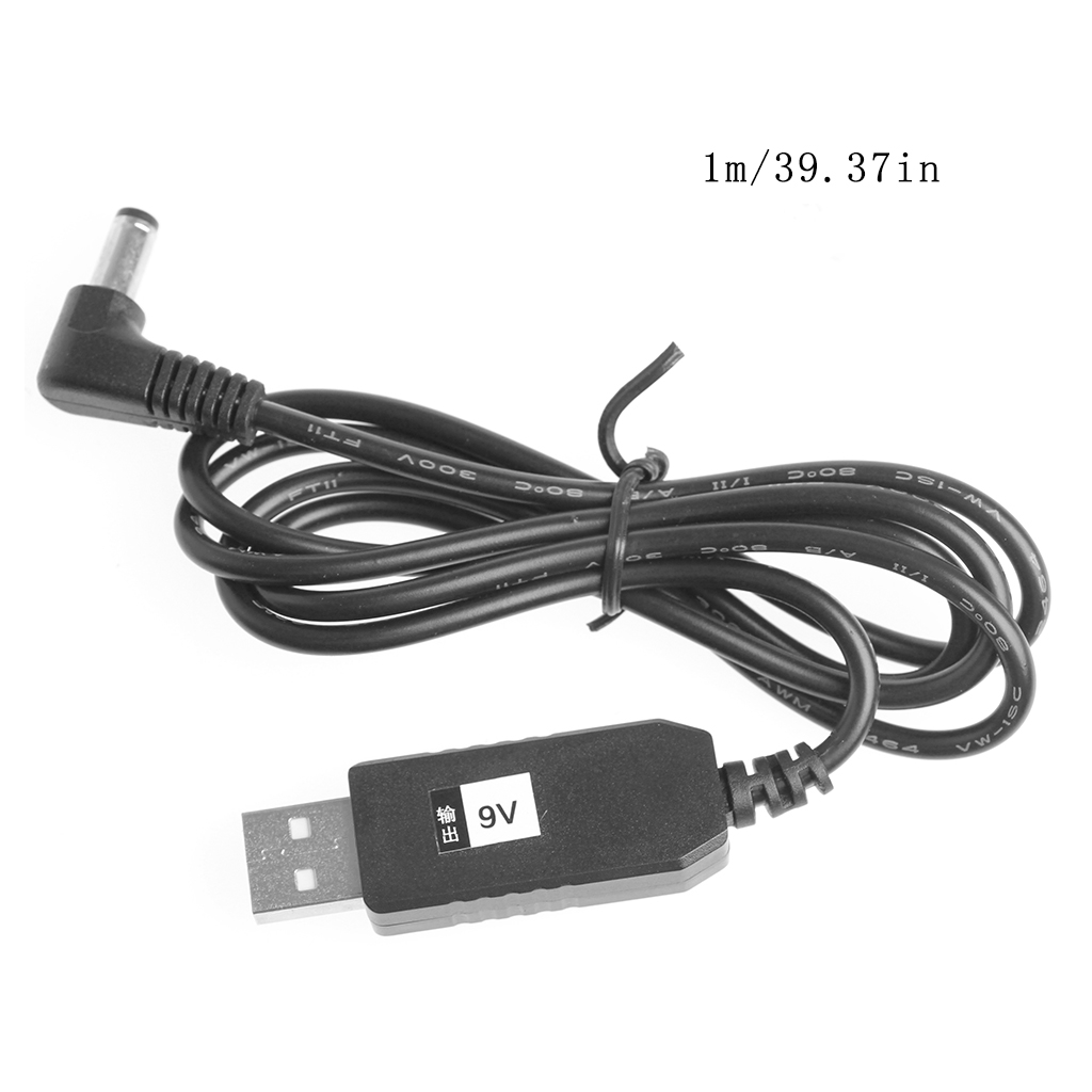 AUS Kabel Adapter USB DC 5V to 12V Right Angle