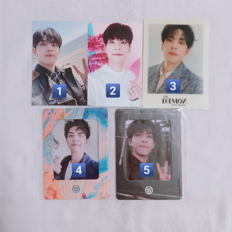 WONPIL DAY6 SELCA NEGENTROPY ONE& FANMEETING YOU MADE MY DAY YMMD LENTICULAR LENTI THE DEMON PHOTOFI