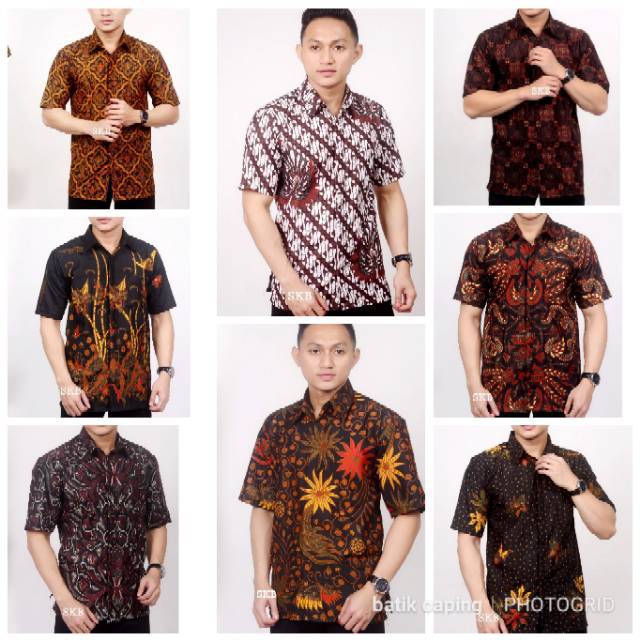 KEMEJA BATIK UNGGUL JAYA BAHAN KATUN HALUS NYAMAN DAN ADEM DIPAKAI KANTOR KERJA SERAGAM BATIK MURAhH