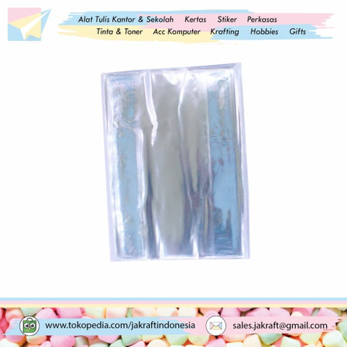 

Sampul Plastik Mika Buku Tulis Boxy Boxi Maxy Maxi Campus Bening Polos