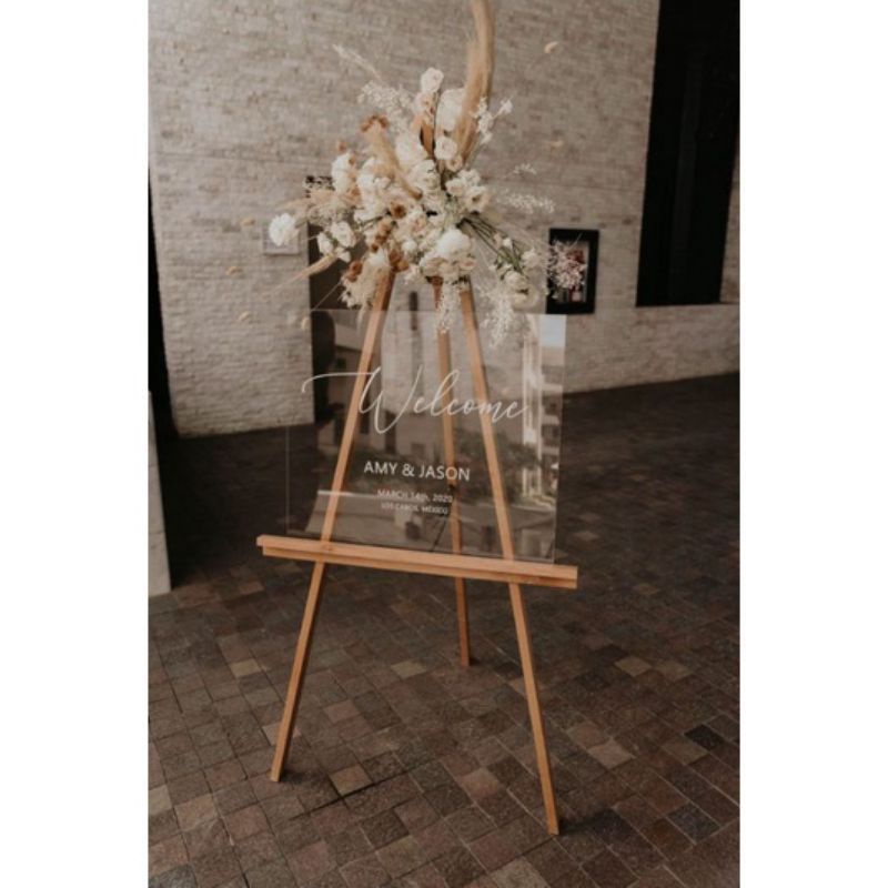 

Wooden easel 100 cm/Stand kayu/tripod kayu photo/stand lukis