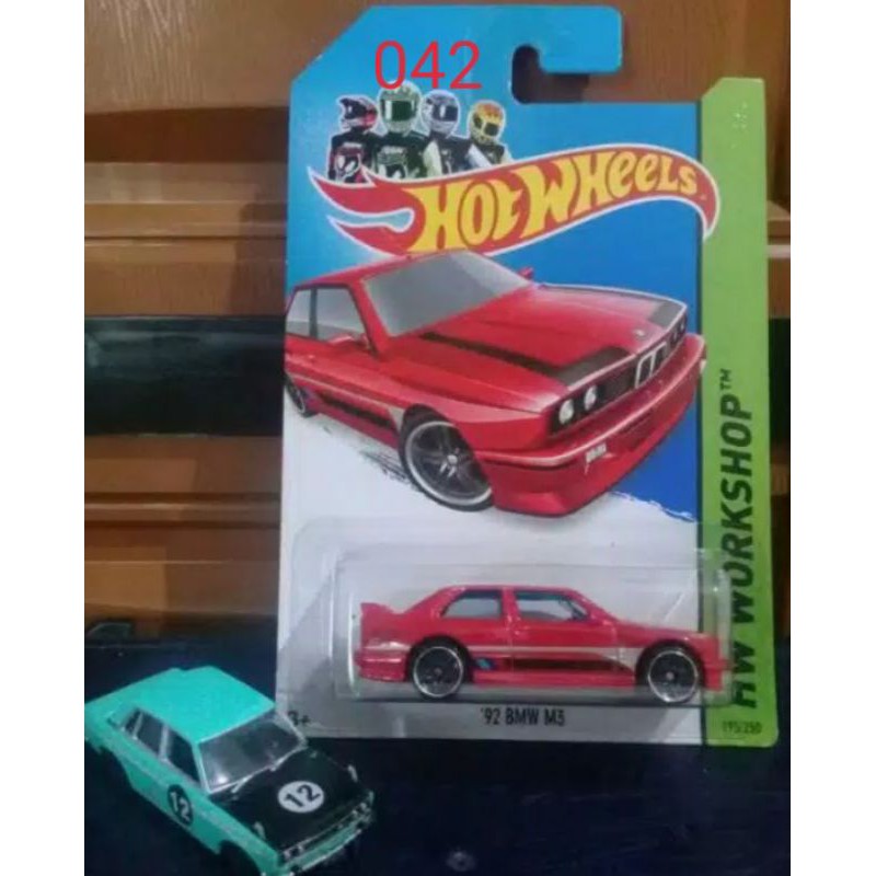 Hotwheels '92 BMW M3 (merah)