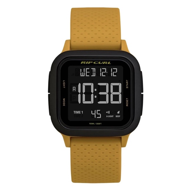 Jam tangan ripcurl next digital black yellow