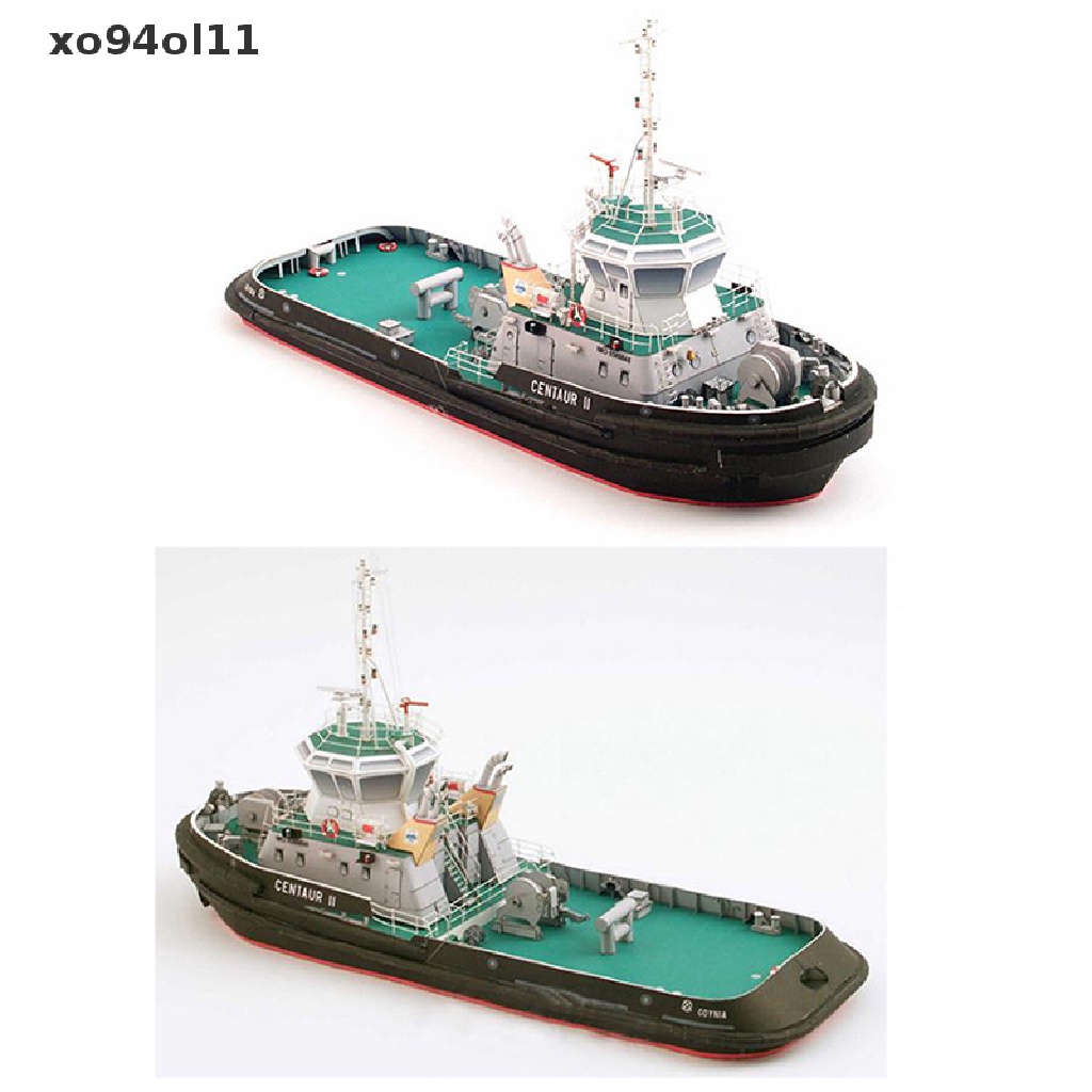 (hotsale) Kit Kerajinan Tangan Model Kapal Centaur II Tugboat 3D Bahan Kertas DIY Skala 1: 100