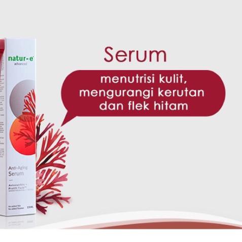 ♘ Natur E advance anti-aging serum ←