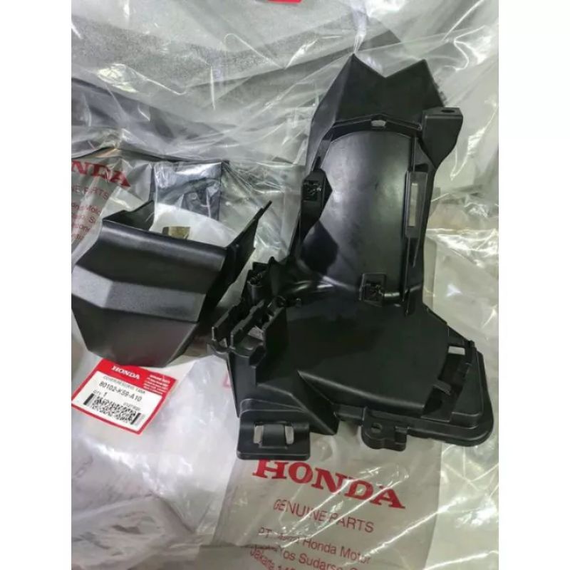 ORIGINAL 1 SET SPAKBOR TENGAH & COVER TUTUP TABUNG AIR RADIATOR VARIO 125 150 2015 2016 2017 2018 20