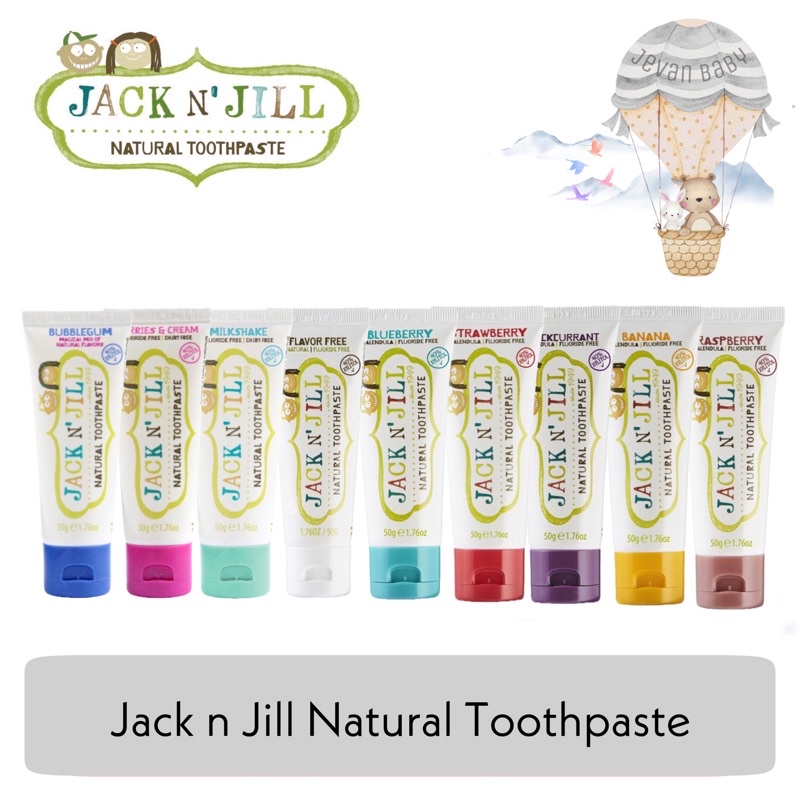 Jack N Jill Natural Toothpaste 50gr / Odol JackNJill