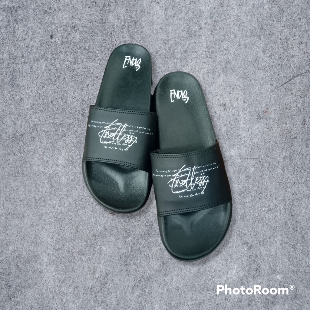 SANDAL SLIDE SLOP APPAREL QUALITY SPESIAL SERIES ENDLES ORIGINAL 100% | PRIA / WANITA KEINIAN