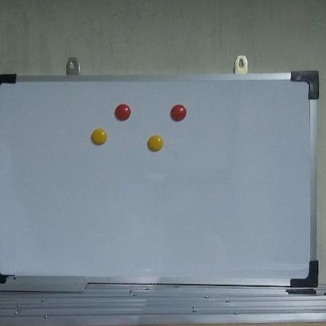 

[KODE PRODUK 6Q] White Board Magnet Uk. 80x120 cm