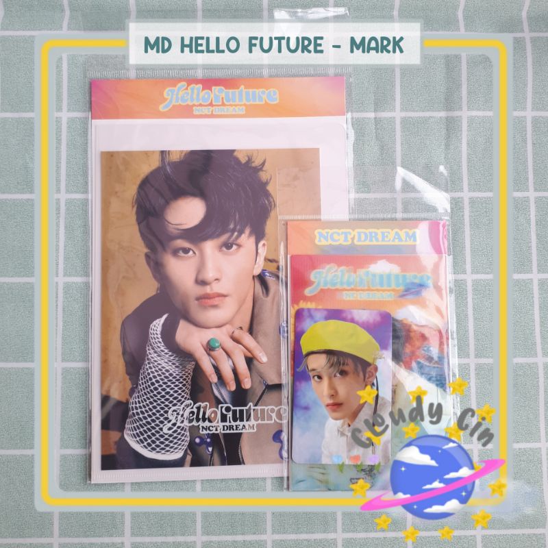 MD NCT DREAM HELLO FUTURE; POSTCARD HOLO PC SET 3D LENTI PC SET MARK SEALED