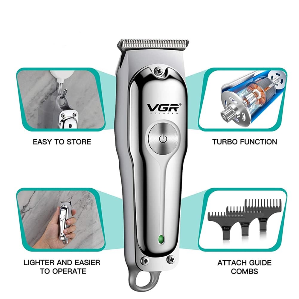 VOYAGER VGR V-071 - Professional Electric Hair Trimmer - Alat Pencukur Rambut Elektrik Pria Masa Kini