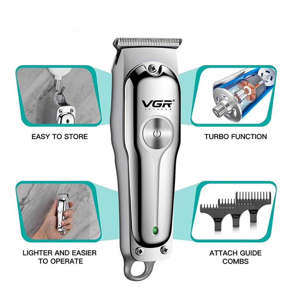 VOYAGER VGR V-071 - Professional Electric Hair Trimmer - Alat Pencukur Rambut Elektrik Pria Masa Kini