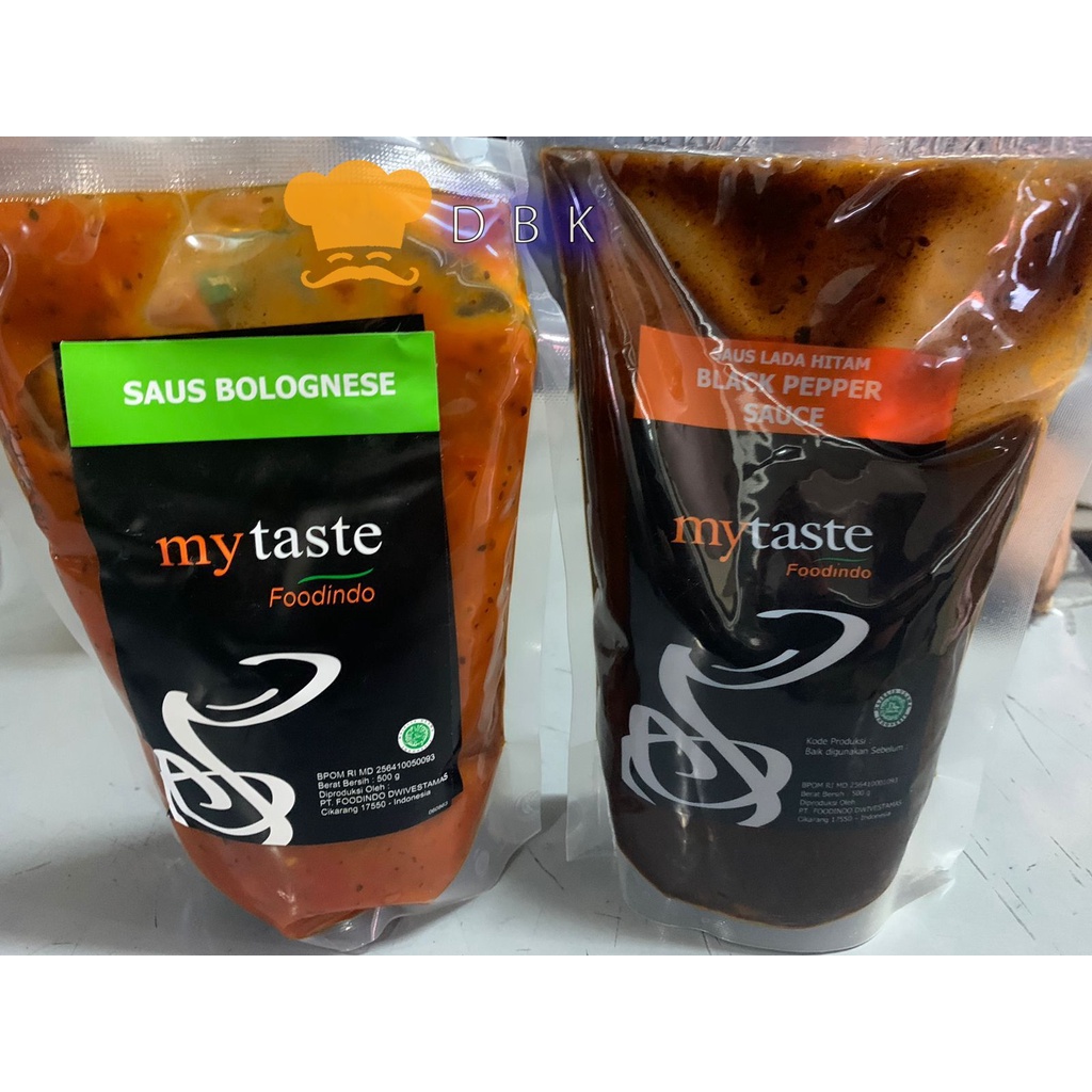 

My Taste Western 500gr saus Bolognese / lada hitam Blackpepper sauce