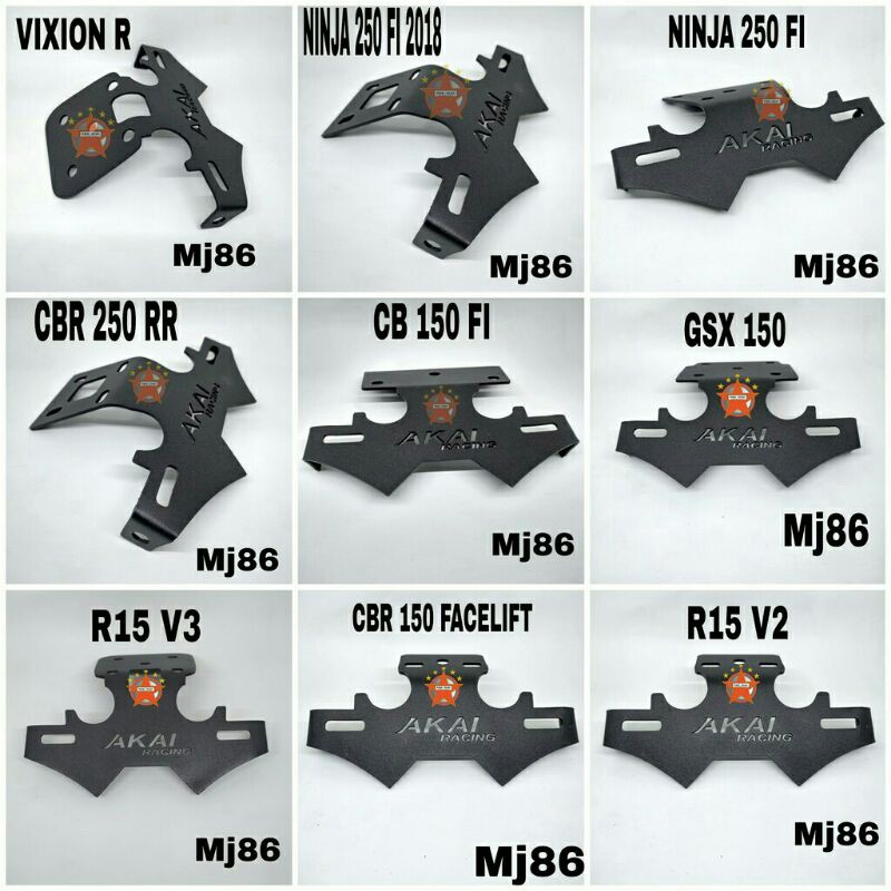 TAIL TIDY R-15V3/R-15V2/CBR-150/NINJA 250 FI OLD/NINJA 250 KARBU/SEPAKBOR BELAKANG