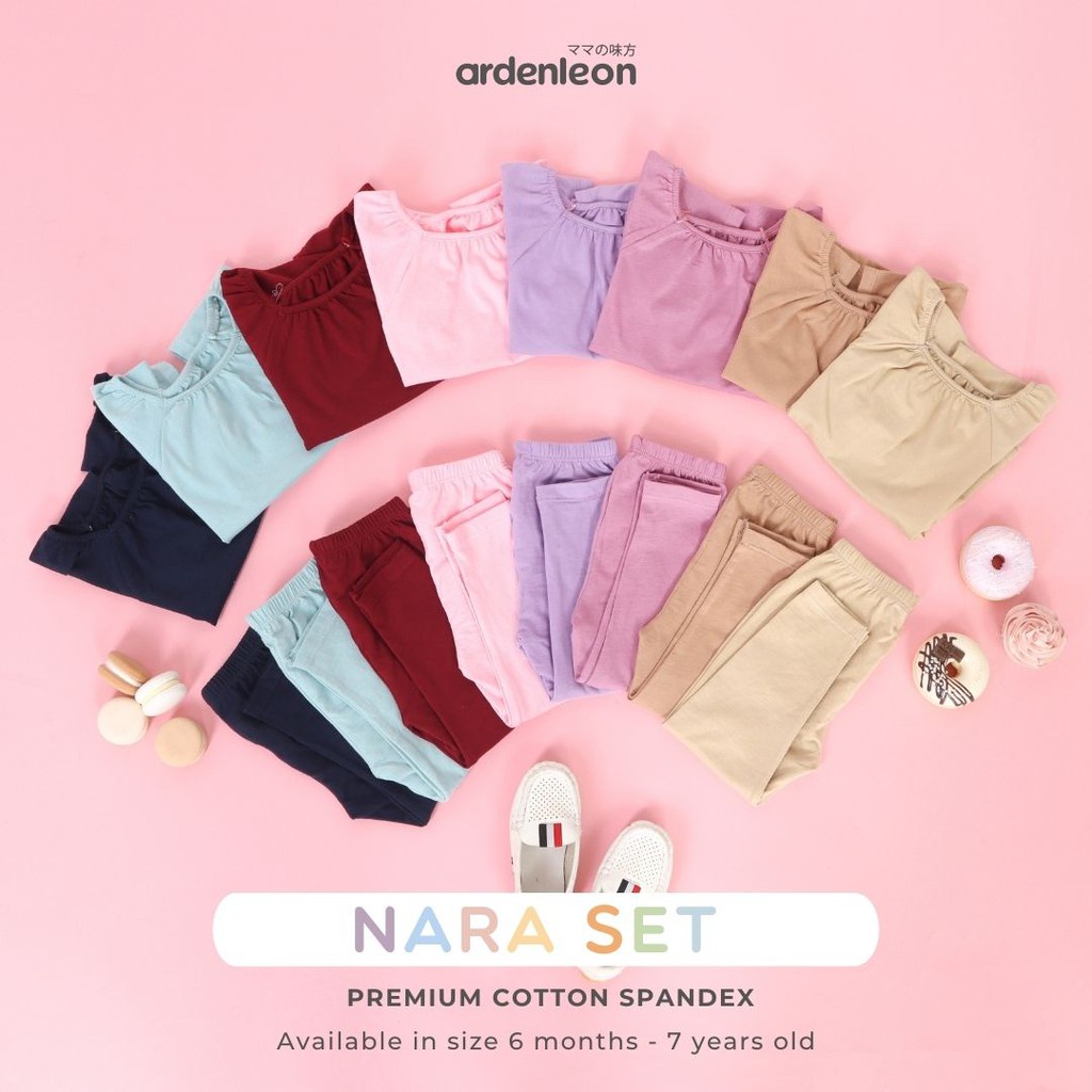 ARDENLEON Girls Nara Set