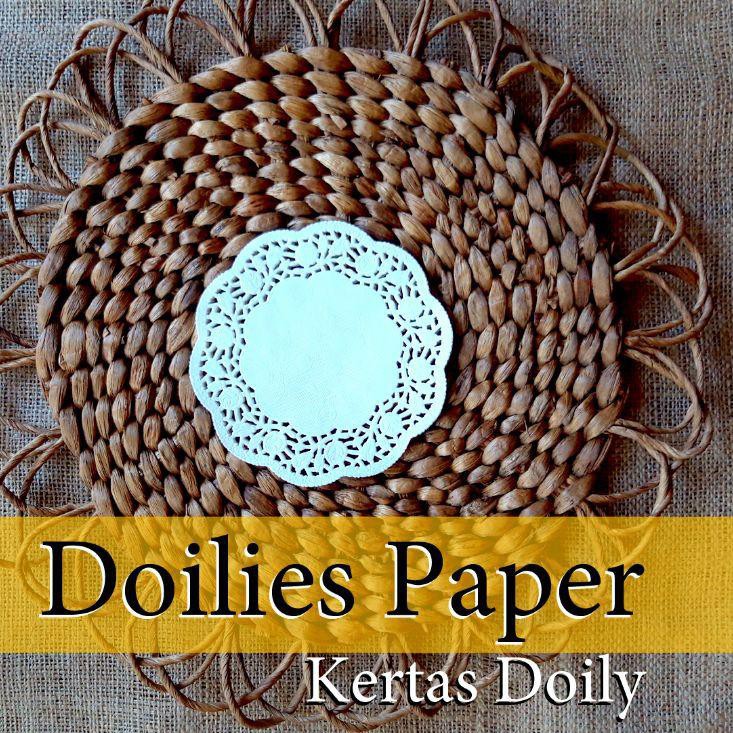 

Terkini 0a Doily Paper Kertas Doilies 5.5" ( 14cm ) Warna isi 100 lembar Kertas Alas Renda / DragonP