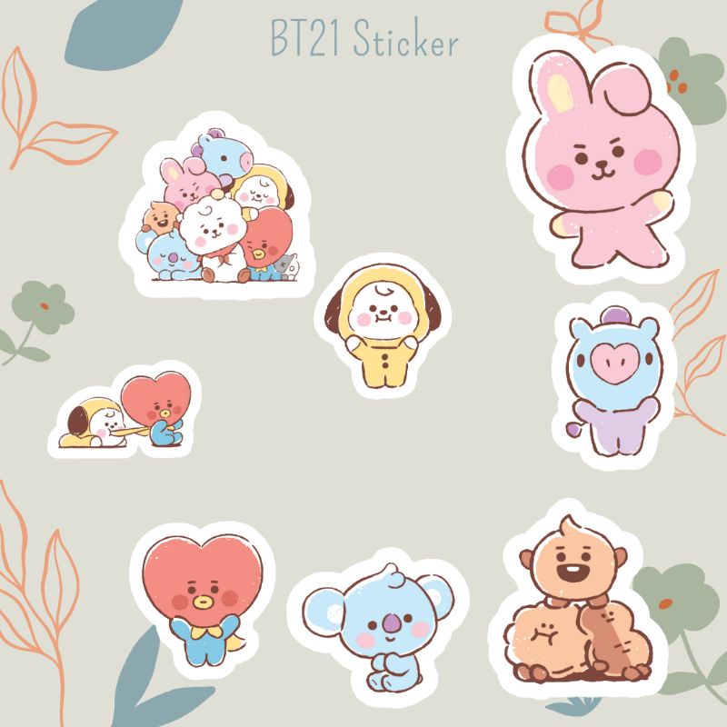 BT21Sticker | kpop sticker non-official