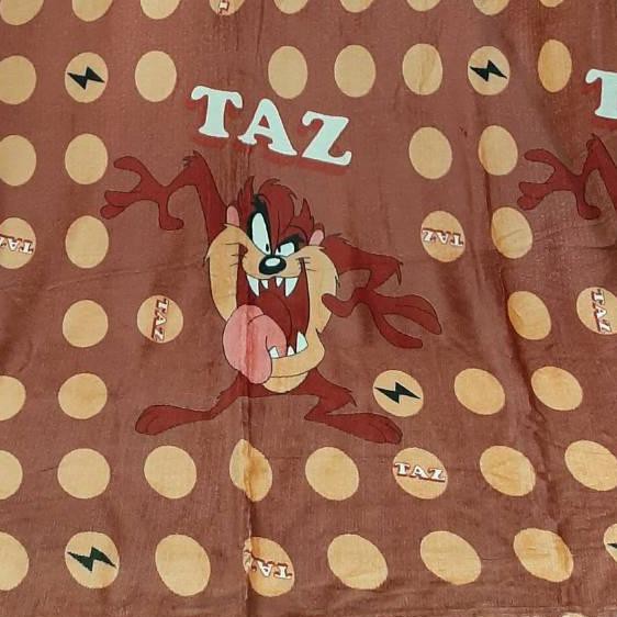 ♥ Selimut Bulu / Selimut Karakter / Selimut Tazmania Limited Edition  - Bonus Tas Selimut ➵