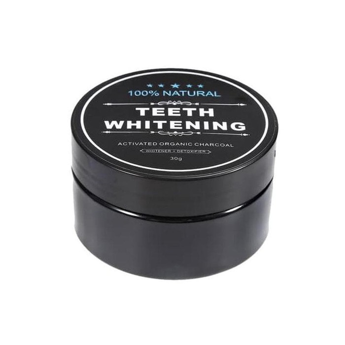 Teeth Whitening Charcoal Powder Pemutih dan Pembersih Gigi asli 100% Original