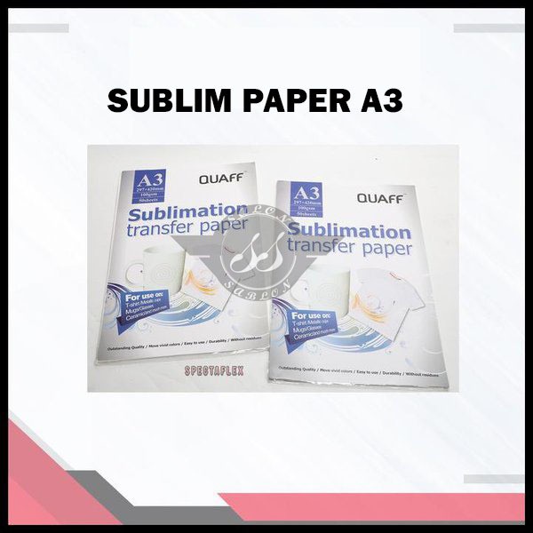 Kertas Sublim / Sublim paper A3 Quaff