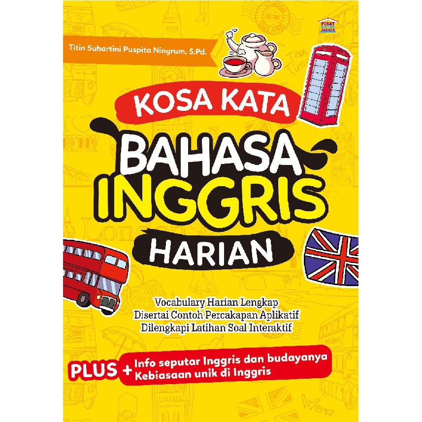 Kosa Kata Bahasa Inggris Harian Indonesia