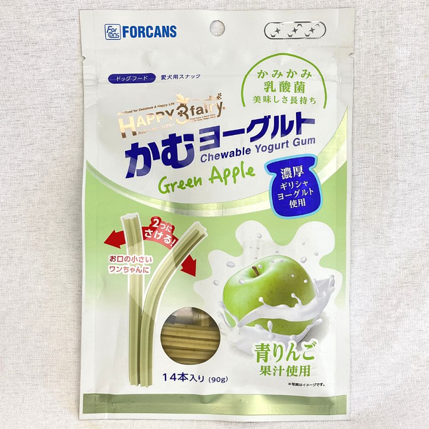 Forcans Snack Dental Anjing Yogurt Apple 90g Shopee Indonesia