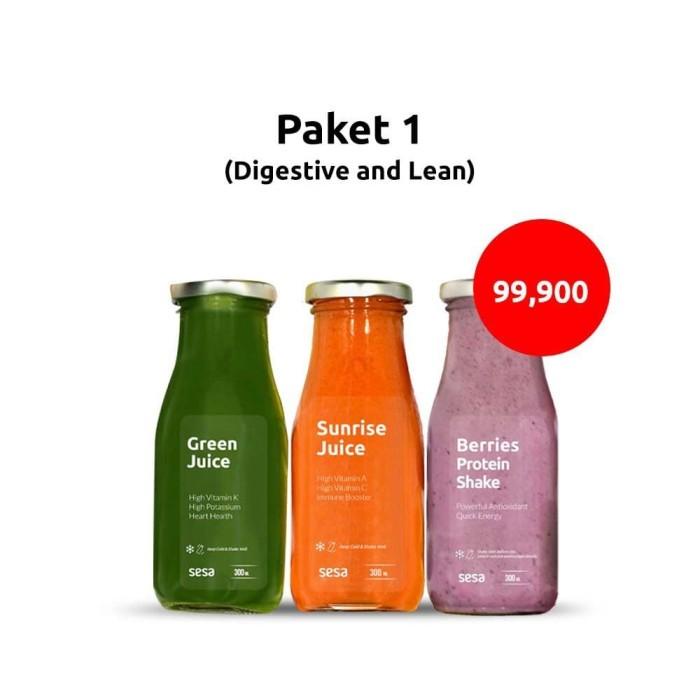 

Paket Digestive & Lean - SESA Beverages Best Seller