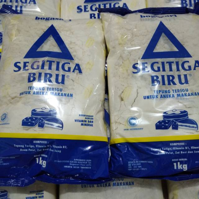 

Tepung segitiga biru