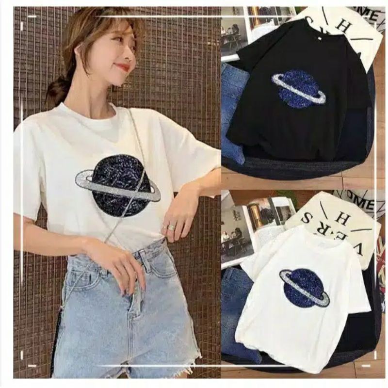 fourfashion KAOS WANITA PLANET LB