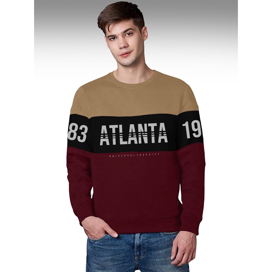 Sweater ATLANTA Kombinasi / Sweater Dewasa / Sweater Kombinasi