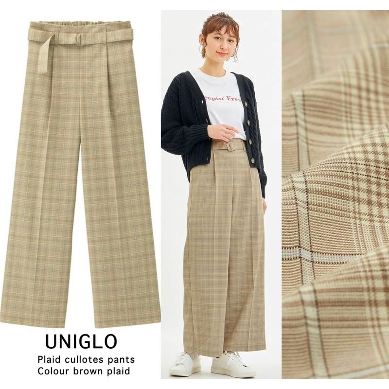 Unq by g^ wide leg belted cullotes