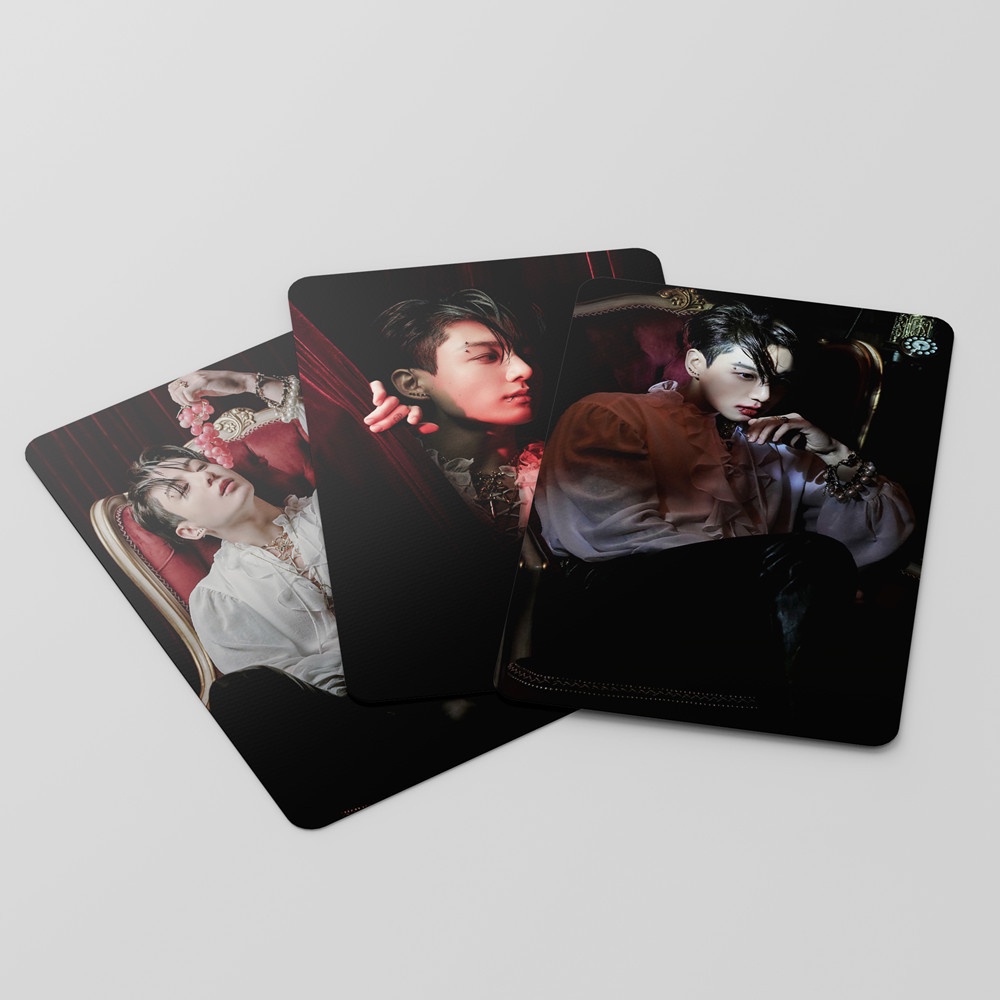 55pcs / set Kartu Lomo Foto KPOP BTS 2022 Untuk Koleksi