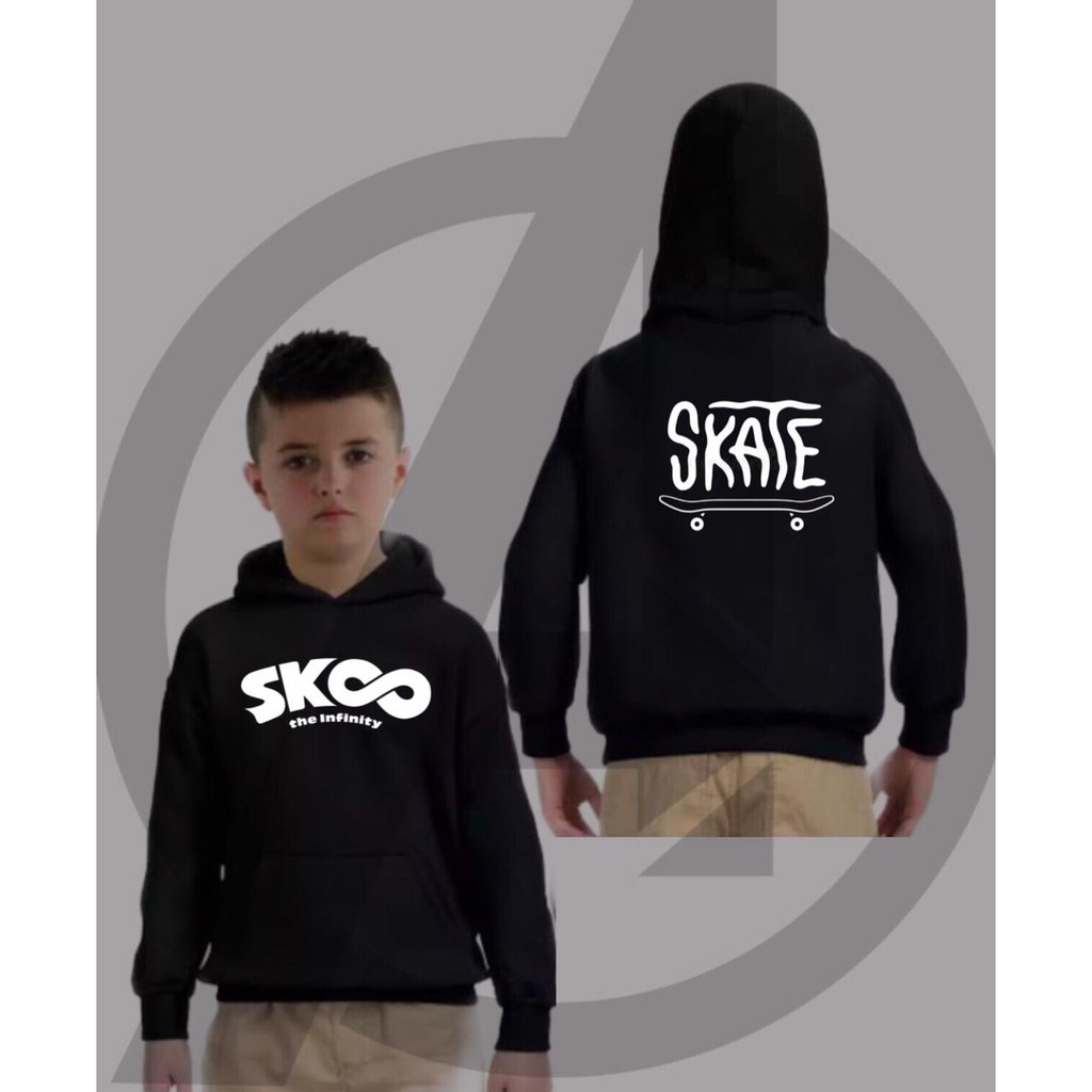Jaket Anak Sweater Hoodie  - Skateboarding SK8 The Infinity