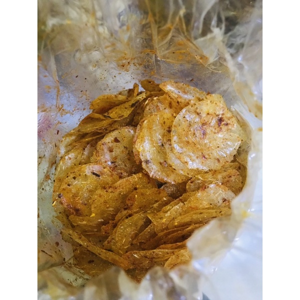 

Keripik Kaca / Kripik Kaca / Beling Ekstra Pedas Daun Jeruk 250 gr