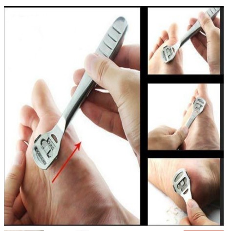 Kerokan Kulit Kaki mati Alat Pedicure Stainless steel 02