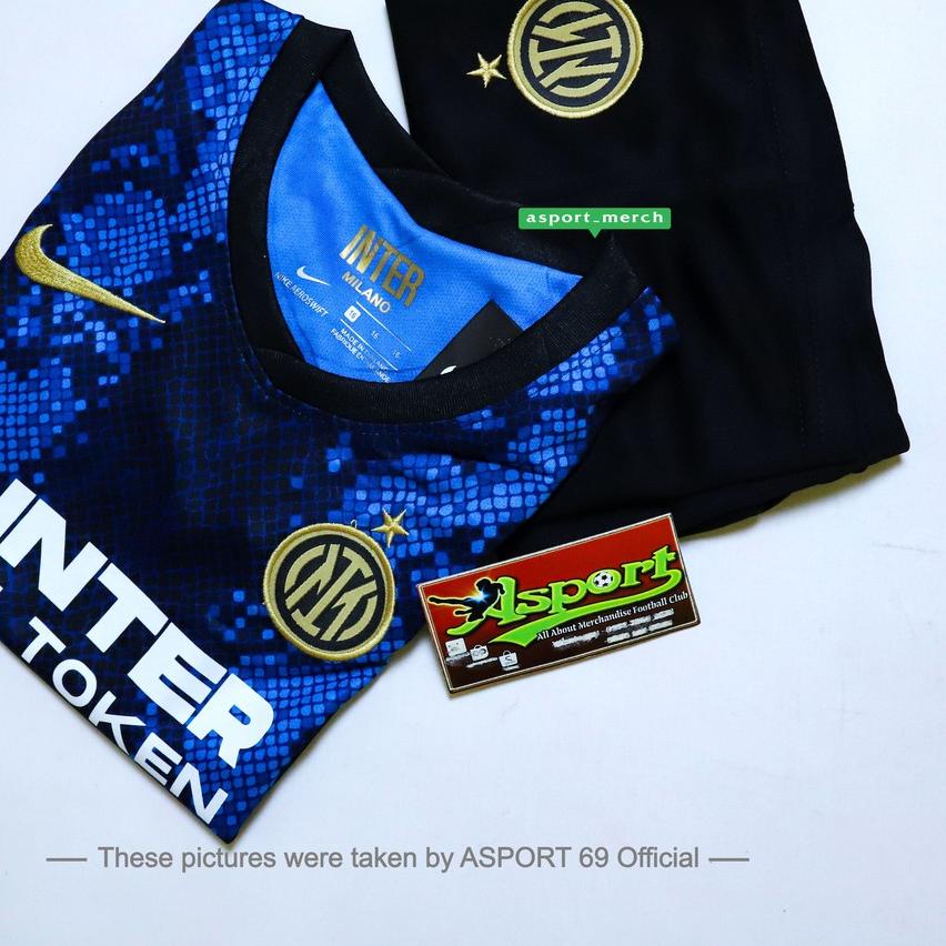 ○ Jersey Bola anak INTER MILAN HOME Kids Terbaru 2021 2022 Grade Ori Import ✵