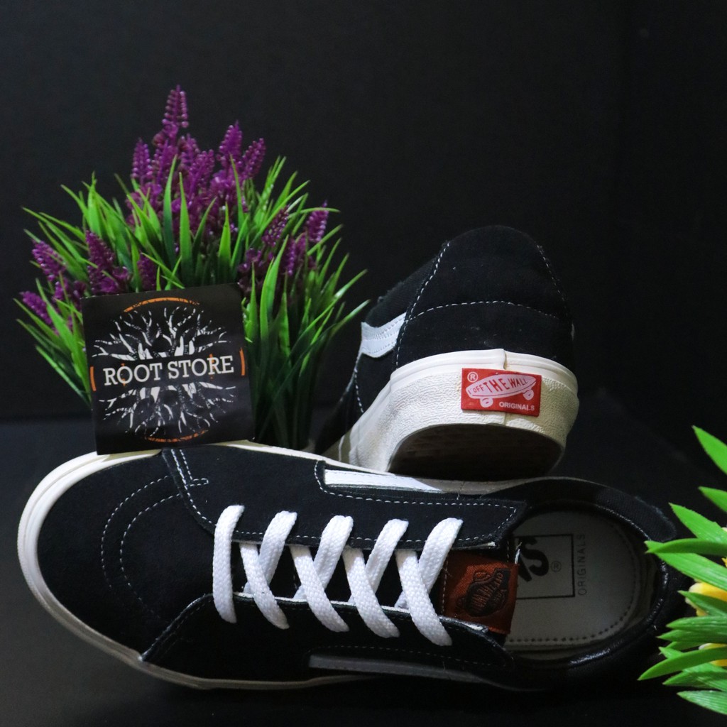 VANS SK8 LOW OG BLACK WHITE