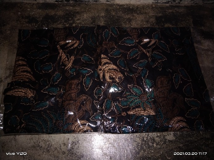 Kemeja Batik Lengan Panjang Size M L Xl Xxl Xxxl