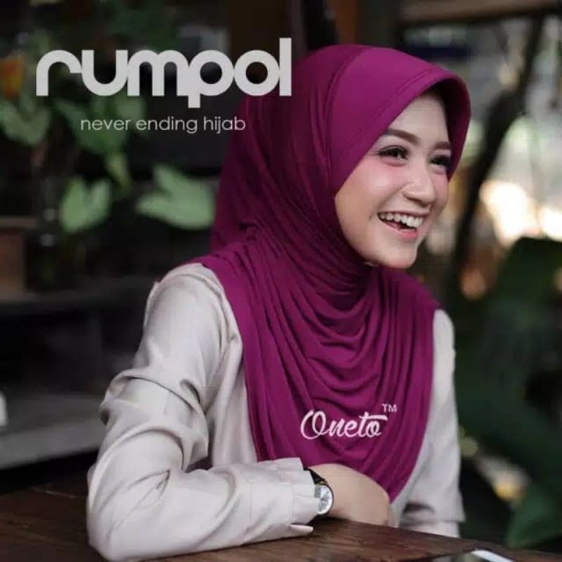 Hijab Instan Bergo Rumana Polos