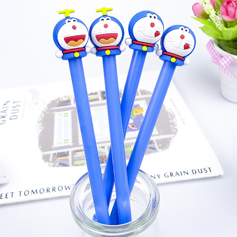 Polpen Pulpen Bulpen Bolpoin Bolpoint Pena Gel Karakter Motif Doraemon OSM ST0008