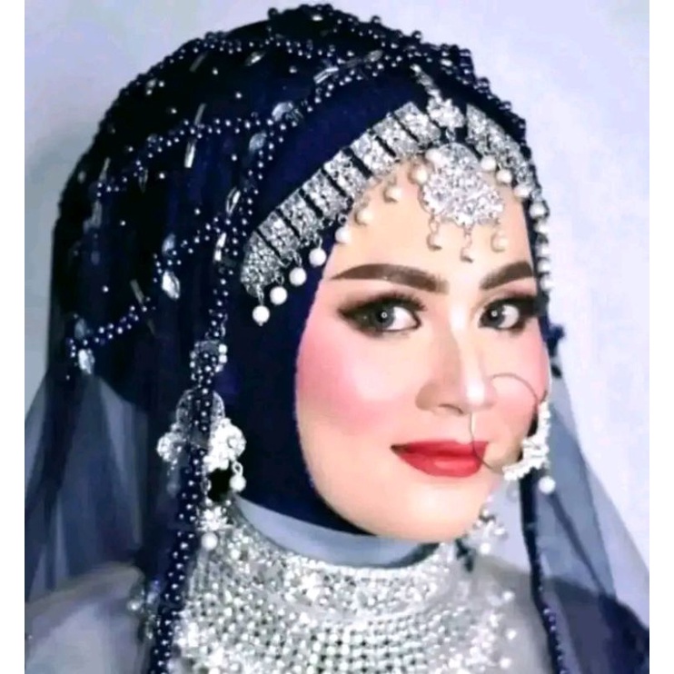 veil wedding/ slayer pengantin / slayer wedding / slayer pesta / slayer india