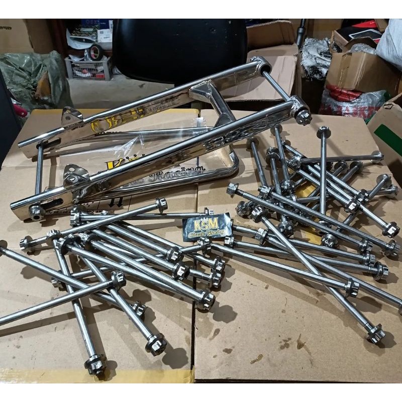 PROMO ARM NINJA MODEL SUPERTRACK BESI CROOM PNP NINJA, TIGER, MP, GL