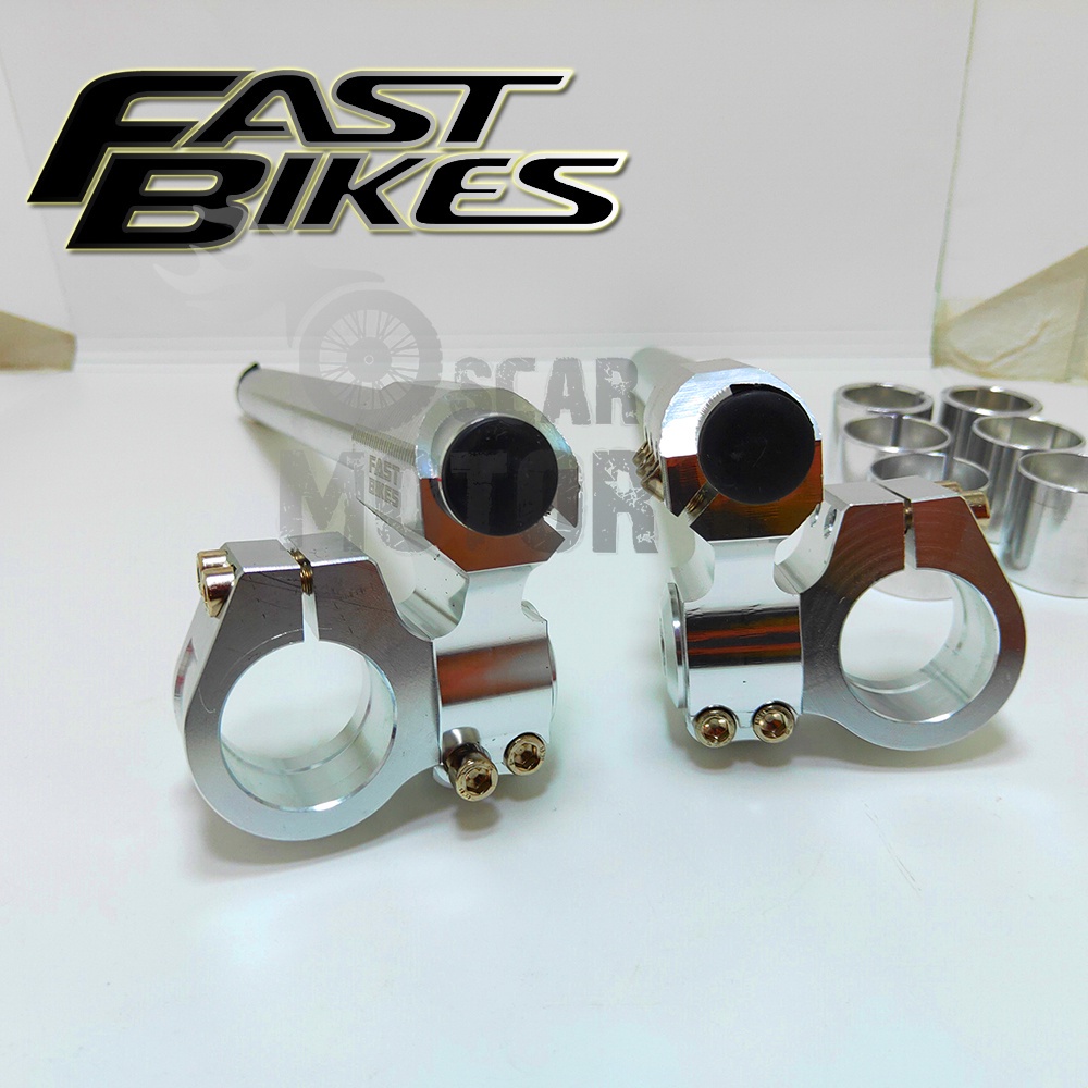 Stang Jepit Clip On FASTBIKES Stelan Satria Fu Sonic Vixion R15 CB150R Cbr Tiger Ninja motor