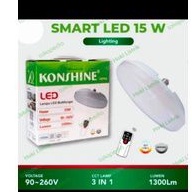 Lampu led panel dimmer 15 watt/smart lampu led remote bisa dimmer promo