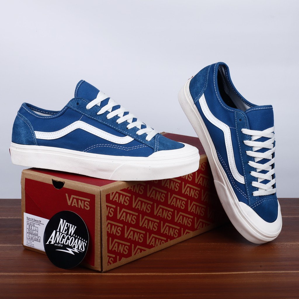 Sepatu Vans Vans Old Skool Decon Black School Shoes Vans VANS