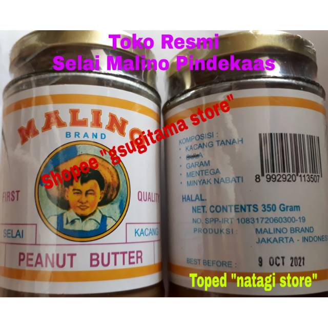 

Selai Kacang Malino Diet/Sugar Super Chunck Toples (350gram)