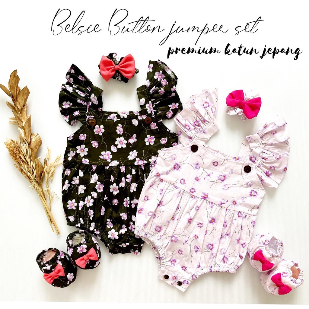 ROSA jumper katun jepang Setelan Dress Pergi Lucu Fashion Anak Bayi Perempuan Cewek Terlaris Dress Lucu LYRA/ CECIL / BELSIE / CLAIRE MELISSA renda