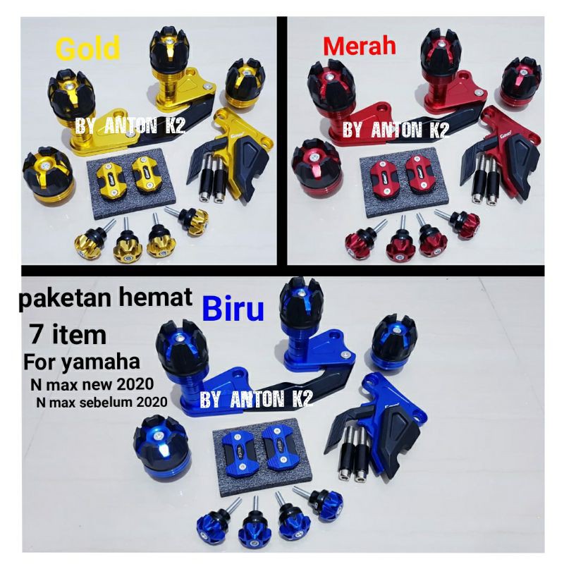 VARIASI N MAX NEW 2020/2021/2022 PAKET 7ITEM-AKSESORIS VARIASI NMAX NEW 2020/2021/2022-YAMAHA NMAX O