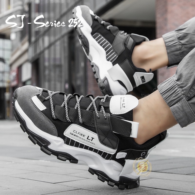 [JWALK] Sepatu Sneakers Transfomers (Gen 4) Pria  Kualitas Import Super Premium - 252 FREE kaos kaki